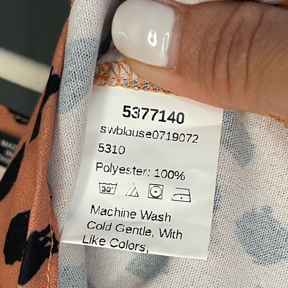 SHEIN animal print top - Picture 11 of 11